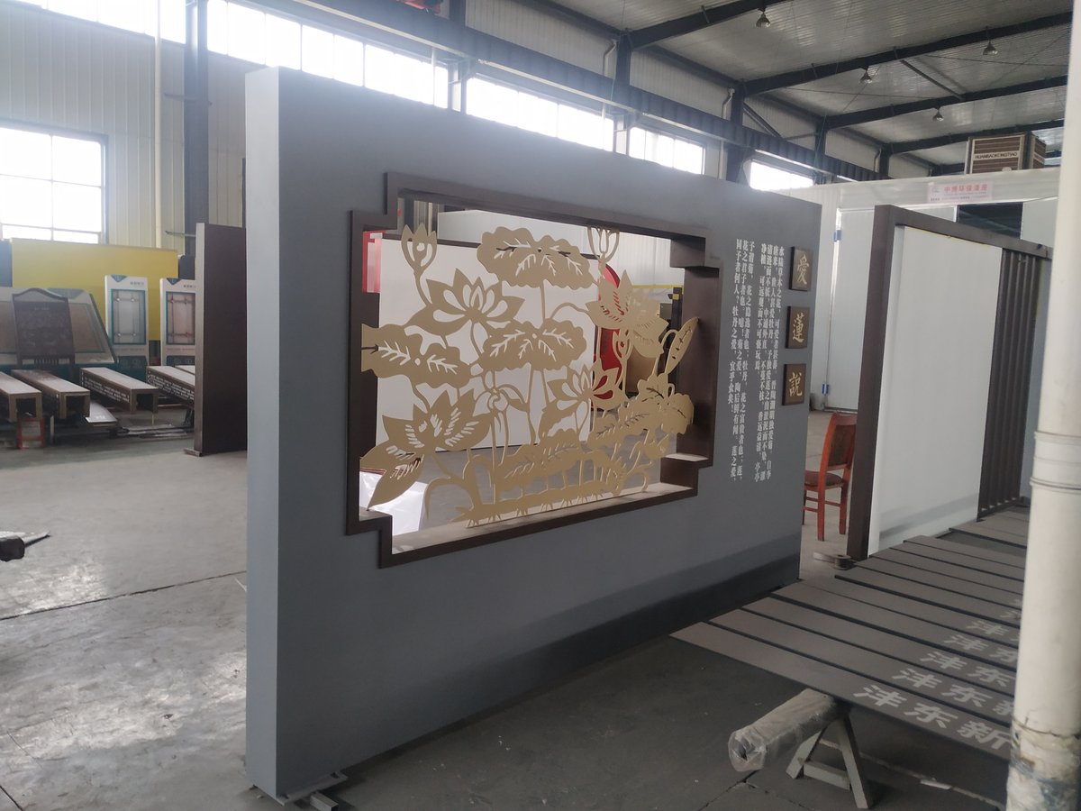 眉县消防大队文化建设-景观小品