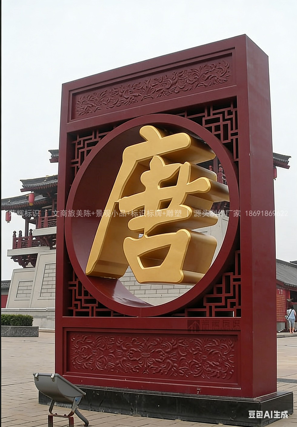 景区标识牌项目实拍