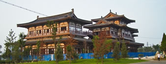 西安市青龙寺公园景区标识导视系统制作；